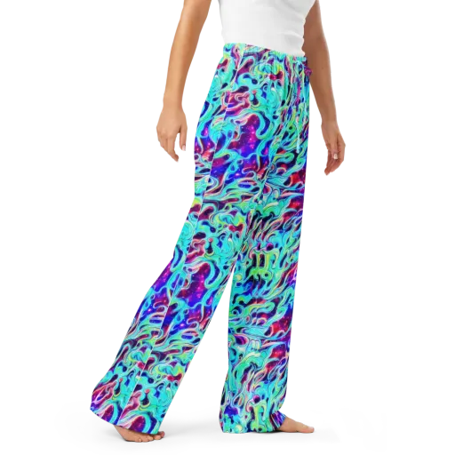 Quantum Ripple on a Women's Pajama Pants