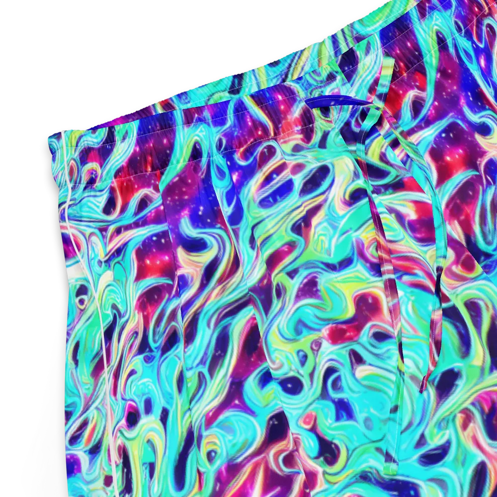 Quantum Ripple on Women's Pajama Shorts — Product details
