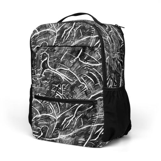 Inkwood Rapture on a Utility Backpack