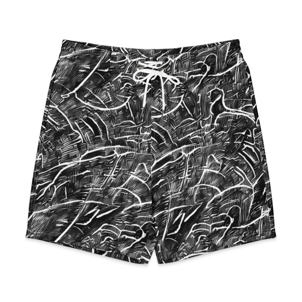 Inkwood Rapture on Men's Board Shorts — Front