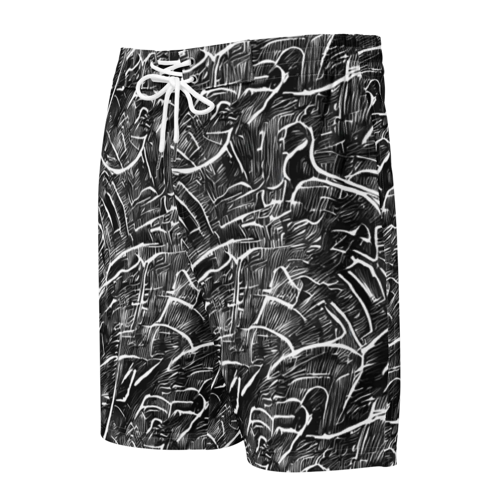 Inkwood Rapture on Men's Board Shorts — Front