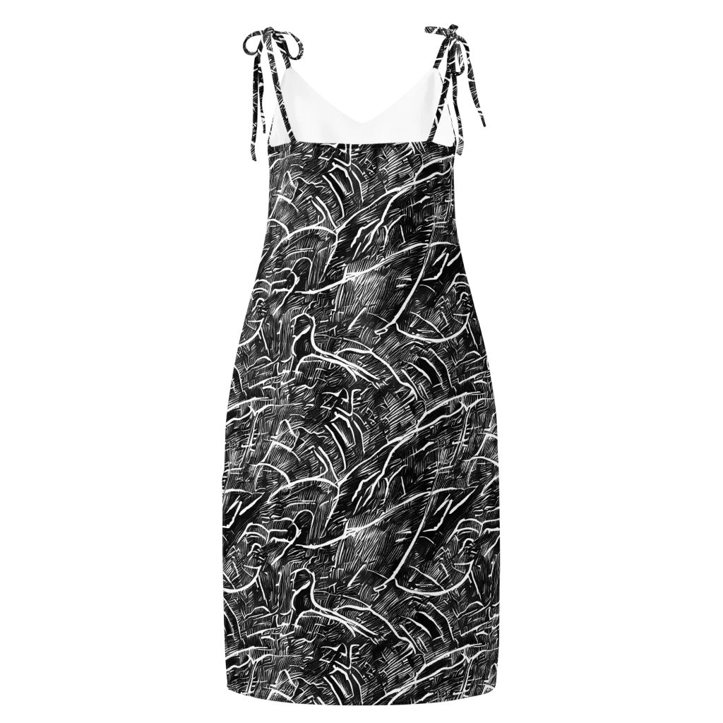Inkwood Rapture on Slip Dress — Back