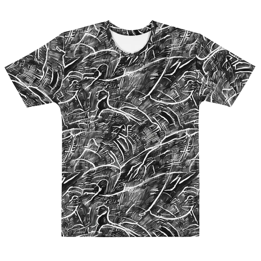 Inkwood Rapture on Men's Cotton Crew Neck T-Shirt — Front