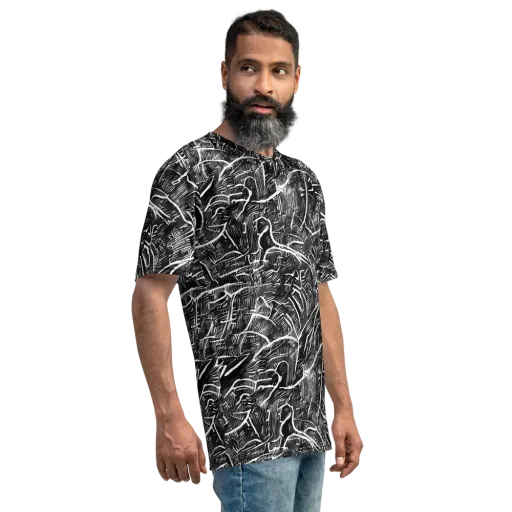 Inkwood Rapture on a Men's Crew Neck T-Shirt