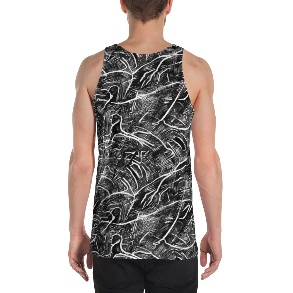 Inkwood Rapture on Men's Tank Top — Back
