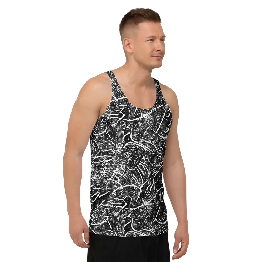 Inkwood Rapture on Men's Tank Top — Right Front