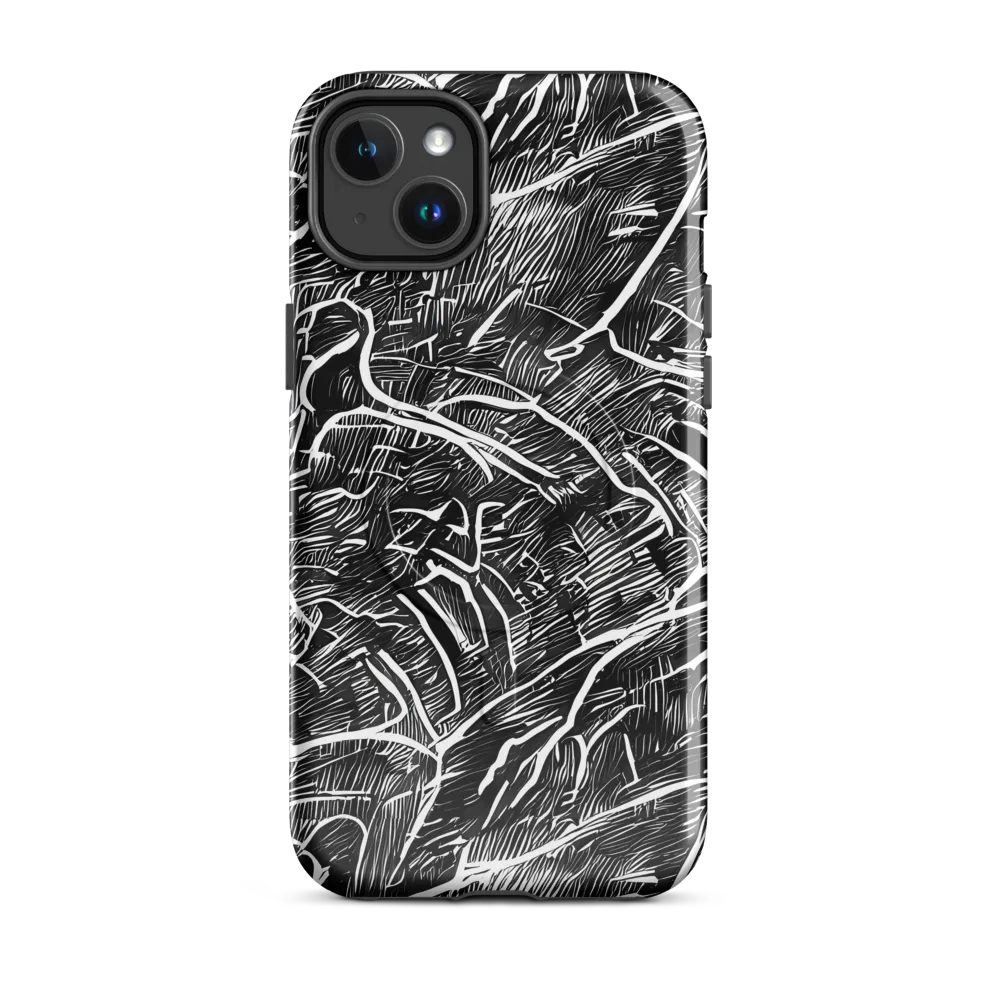 Inkwood Rapture on MagSafe Tough Case for iPhone® — Front