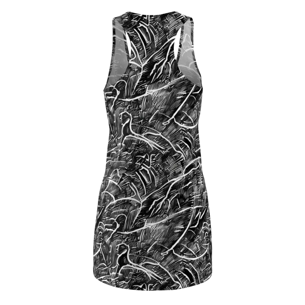 Inkwood Rapture on Racerback Dress — Back