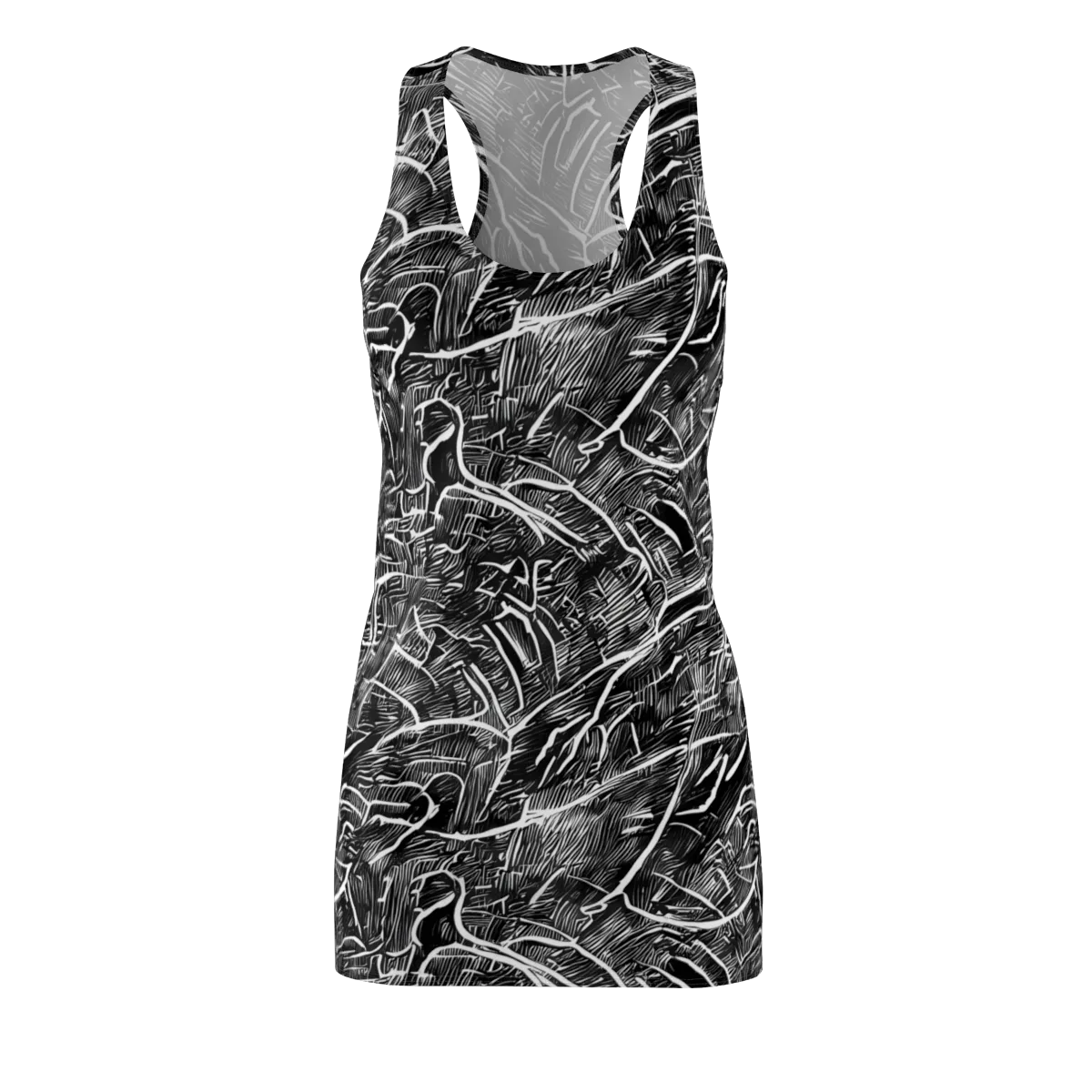 Inkwood Rapture on Racerback Dress — Front