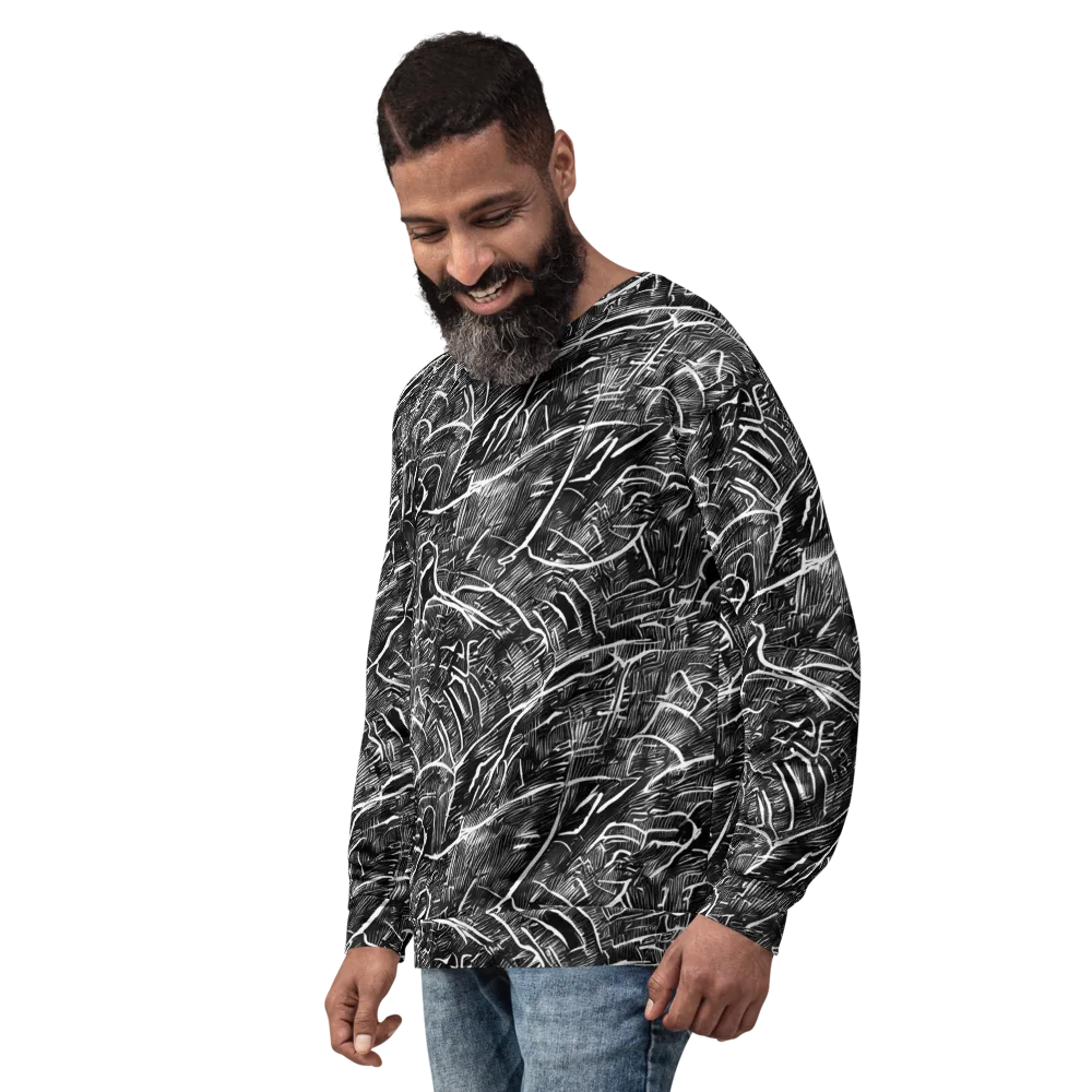 Inkwood Rapture on Sweatshirt — Left Front