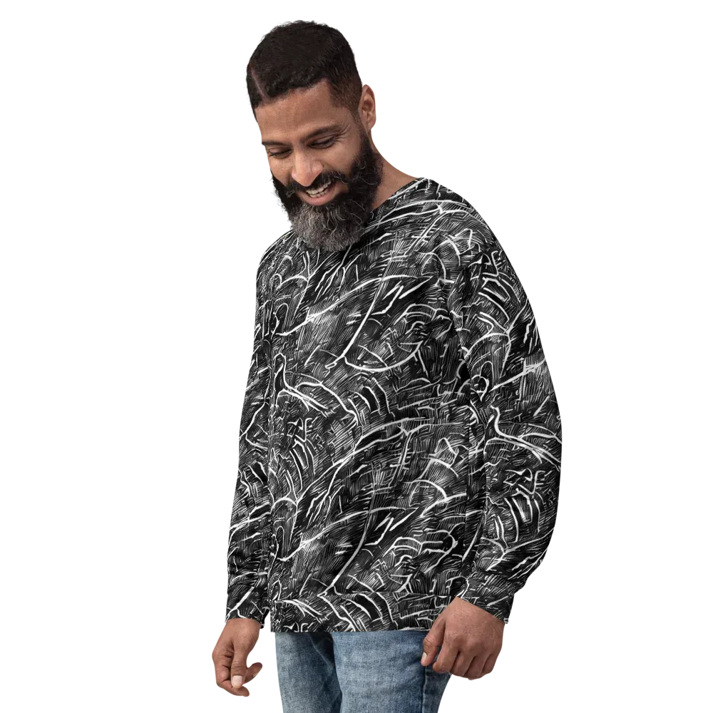 Inkwood Rapture on Sweatshirt — Left Front