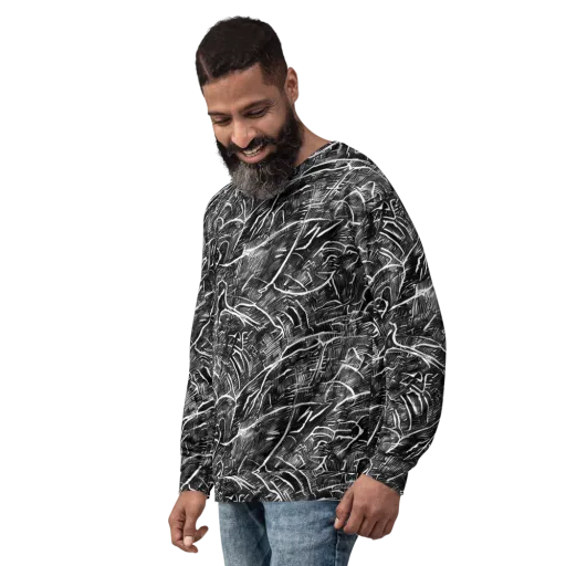 Inkwood Rapture on a Sweatshirt