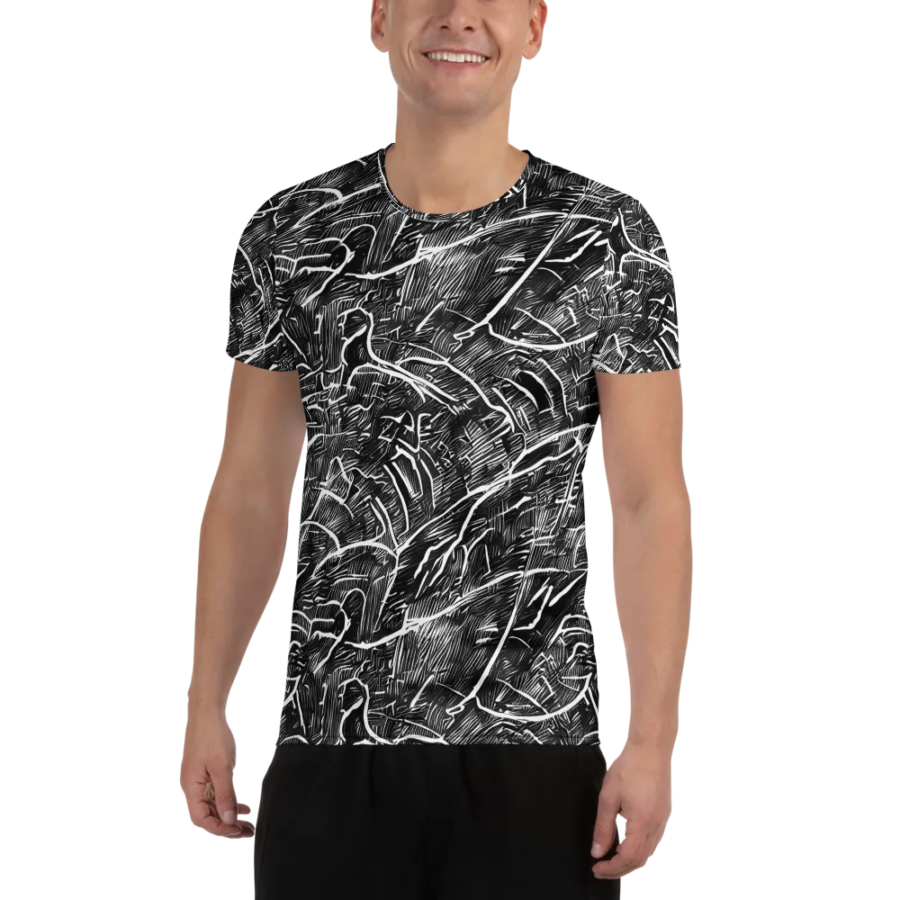 Inkwood Rapture on Men's Athletic T-Shirt — Front