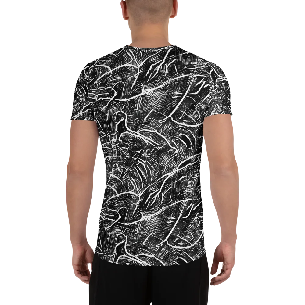 Inkwood Rapture on Men's Athletic T-Shirt — Back
