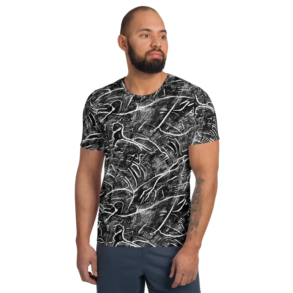 Inkwood Rapture on Men's Athletic T-Shirt — Front