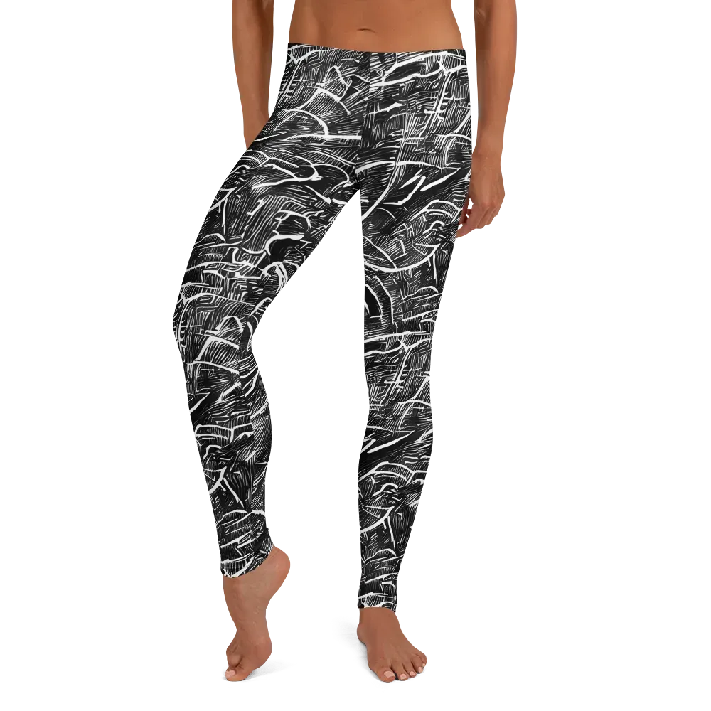 Inkwood Rapture on Leggings — Front