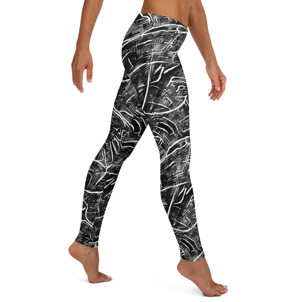 Inkwood Rapture on Leggings — Right