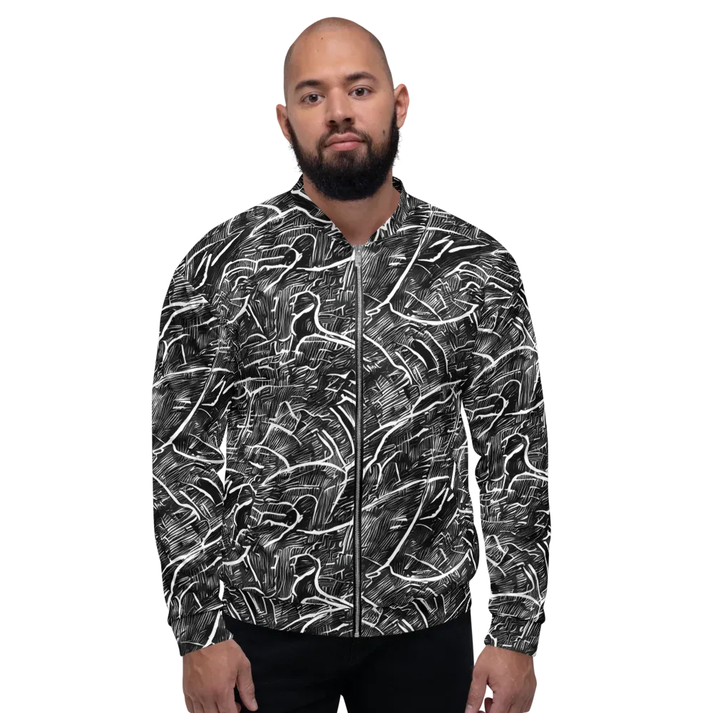 Inkwood Rapture on Bomber Jacket — Front