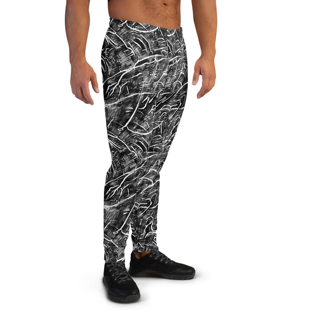 Inkwood Rapture on Men's Joggers — Right