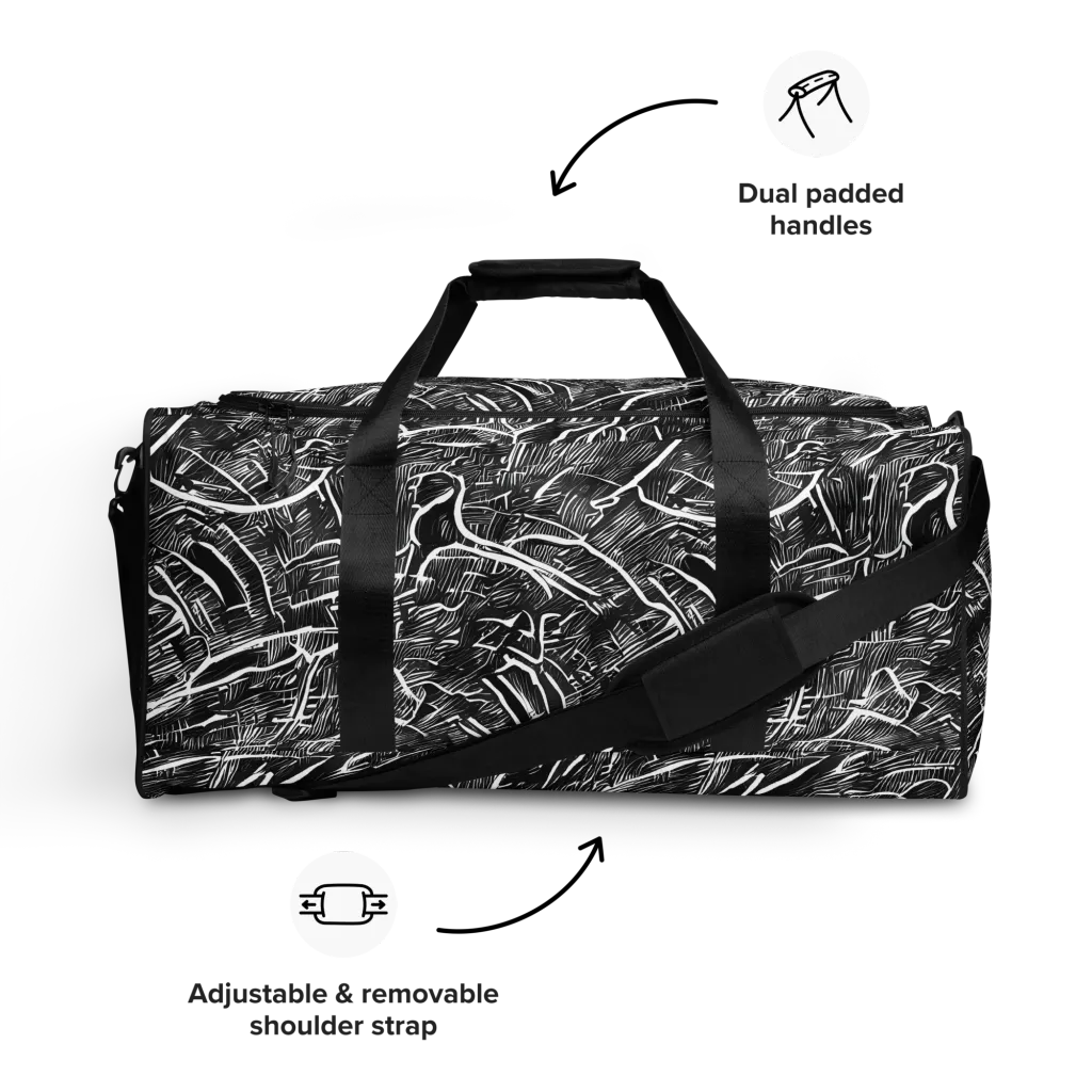 Inkwood Rapture on Duffle Bag — Front