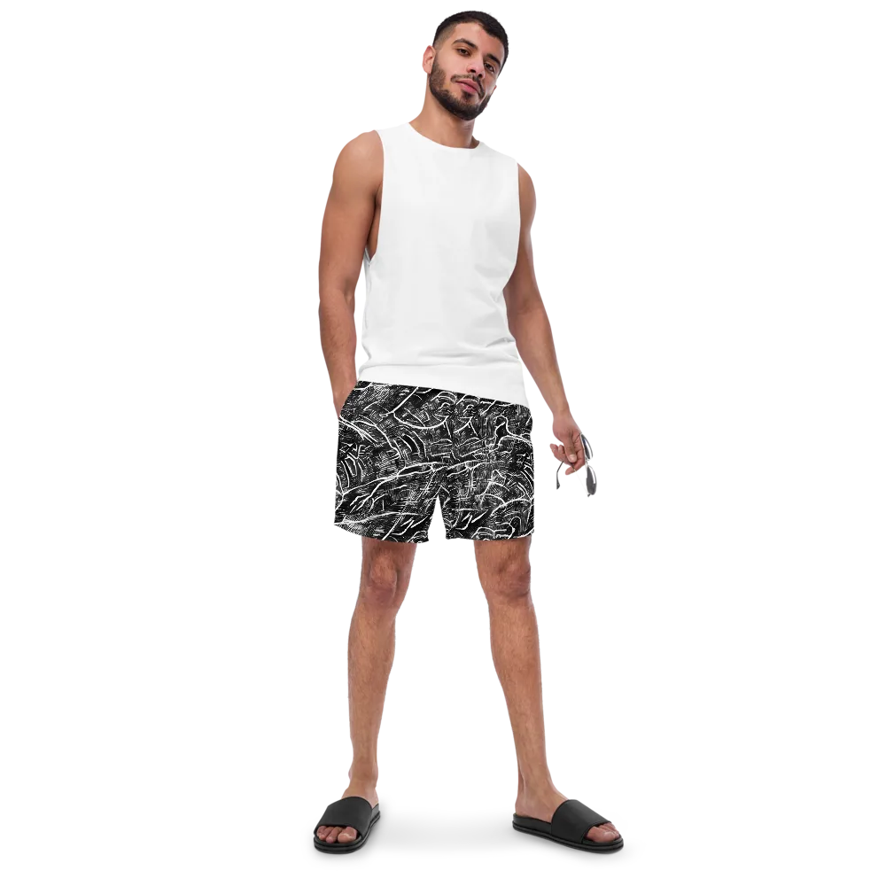 Inkwood Rapture on Swim Trunks — Front