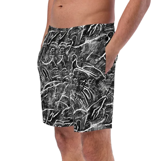 Inkwood Rapture on a Swim Trunks