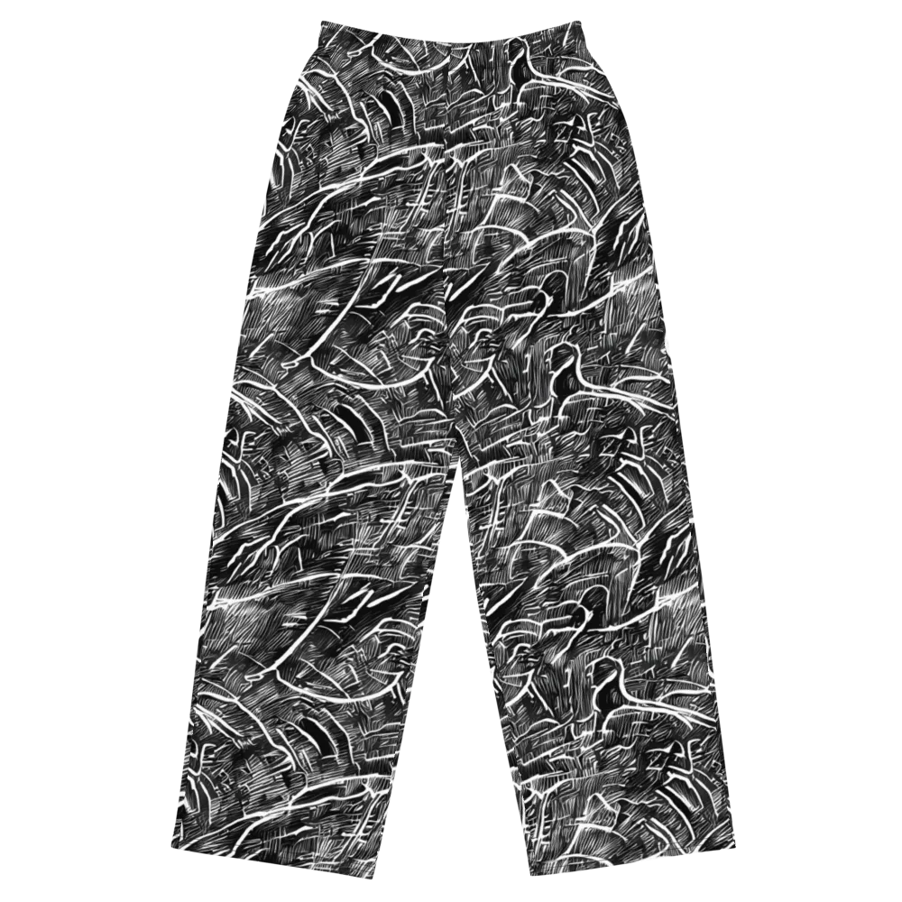 Inkwood Rapture on Wide-Leg Pants — Front