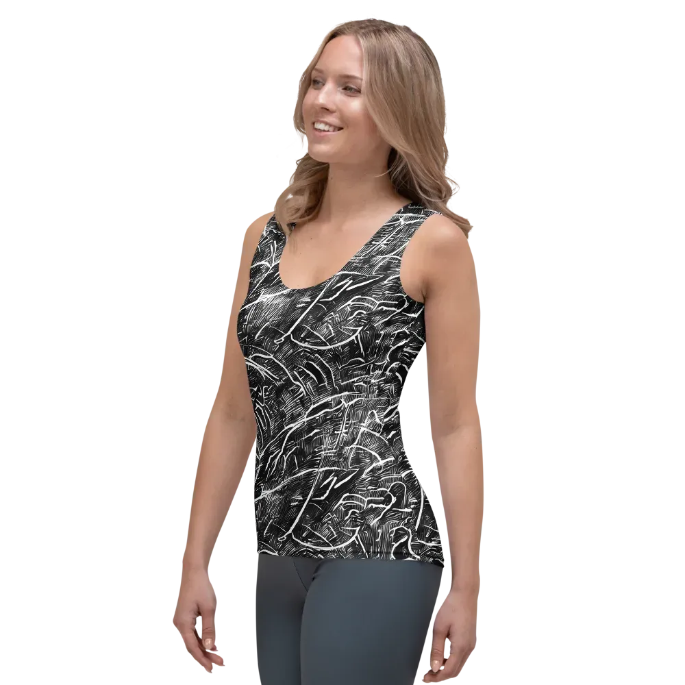 Inkwood Rapture on Women's Tank Top — Left Front