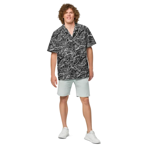Inkwood Rapture on a Button Shirt