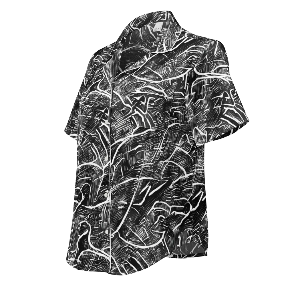 Inkwood Rapture on Women's Short Sleeve Pajama Top — Left Front