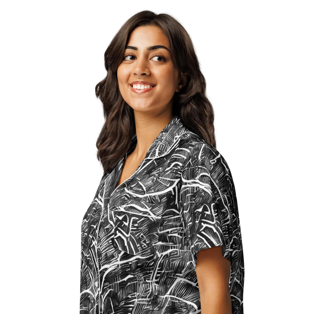 Inkwood Rapture on Women's Short Sleeve Pajama Top — Left Front