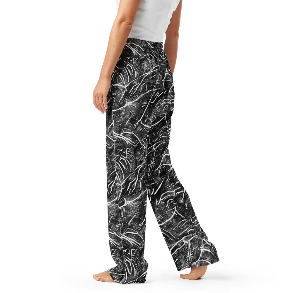 Inkwood Rapture on Women's Pajama Pants — Left