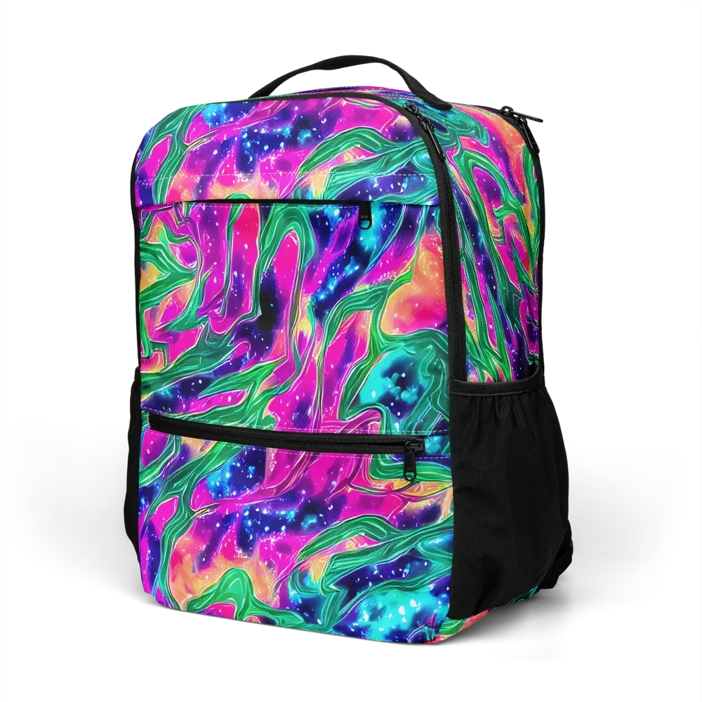 Hypercolor Oasis on Utility Backpack — Left Front