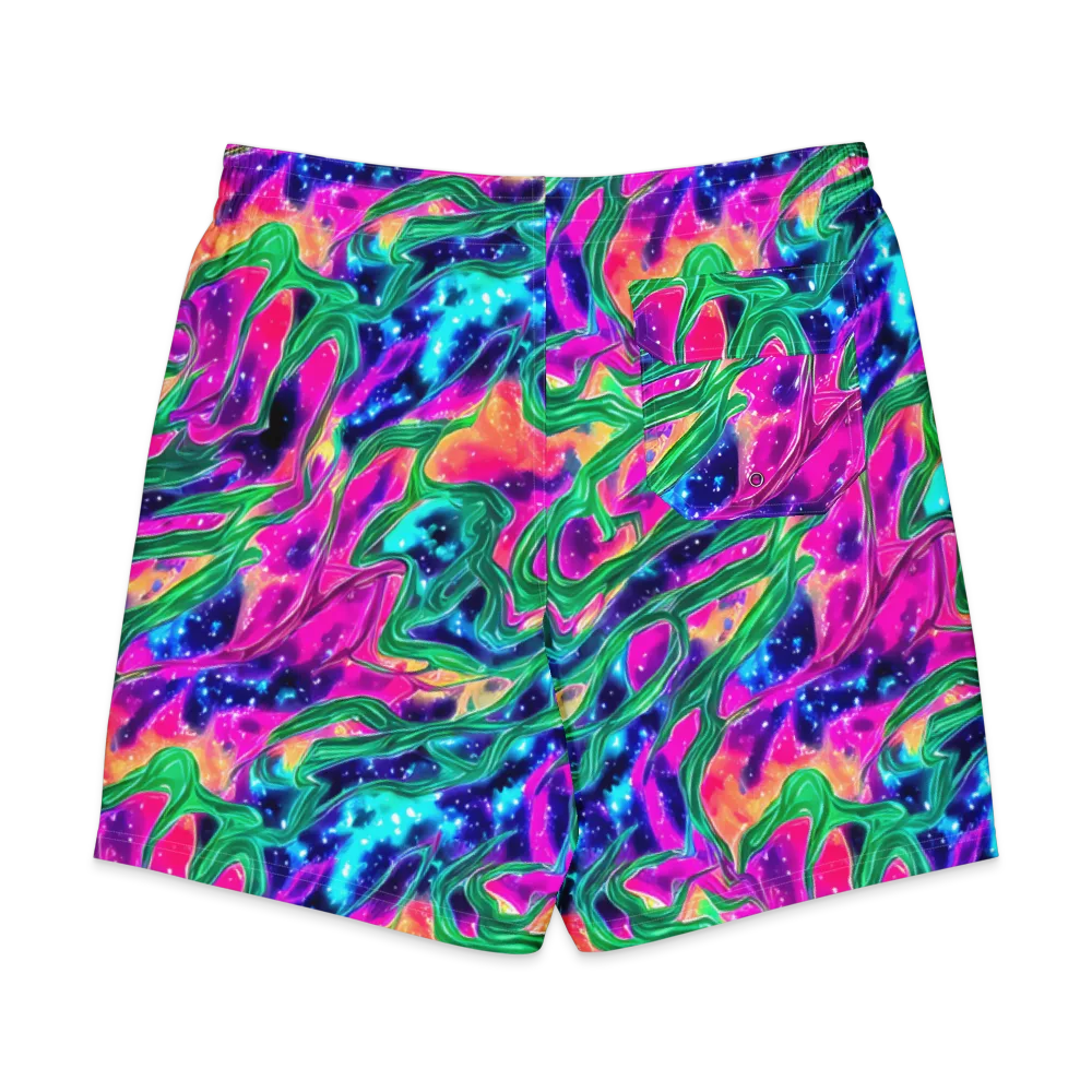 Hypercolor Oasis on Men's Board Shorts — Back