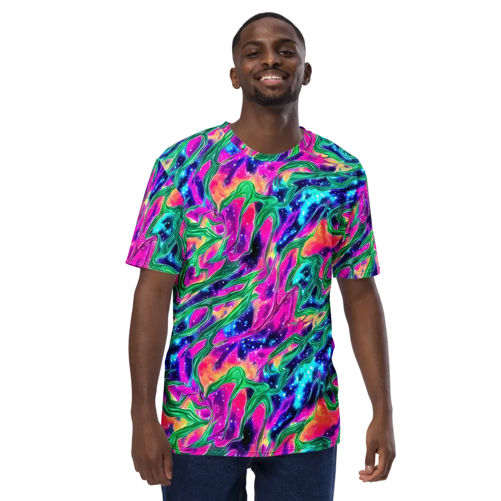 Hypercolor Oasis on Men's Crew Neck T-Shirt — Front