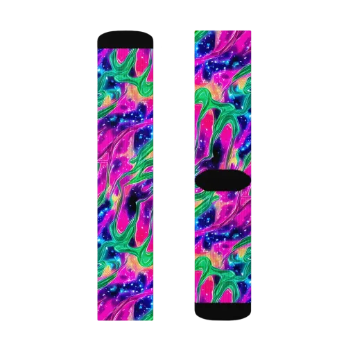 Hypercolor Oasis on a Socks