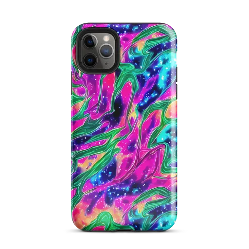 Hypercolor Oasis on a Tough Case for iPhone®
