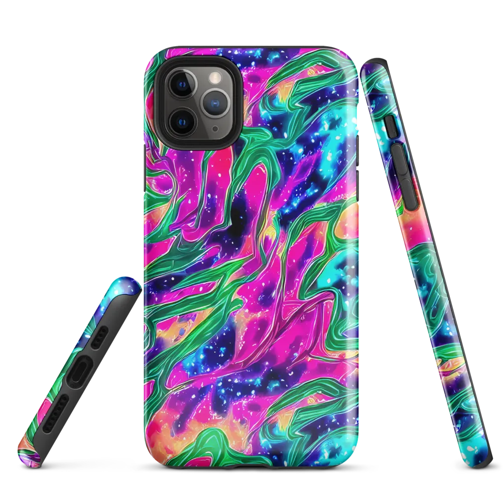Hypercolor Oasis on Tough Case for iPhone® — Front