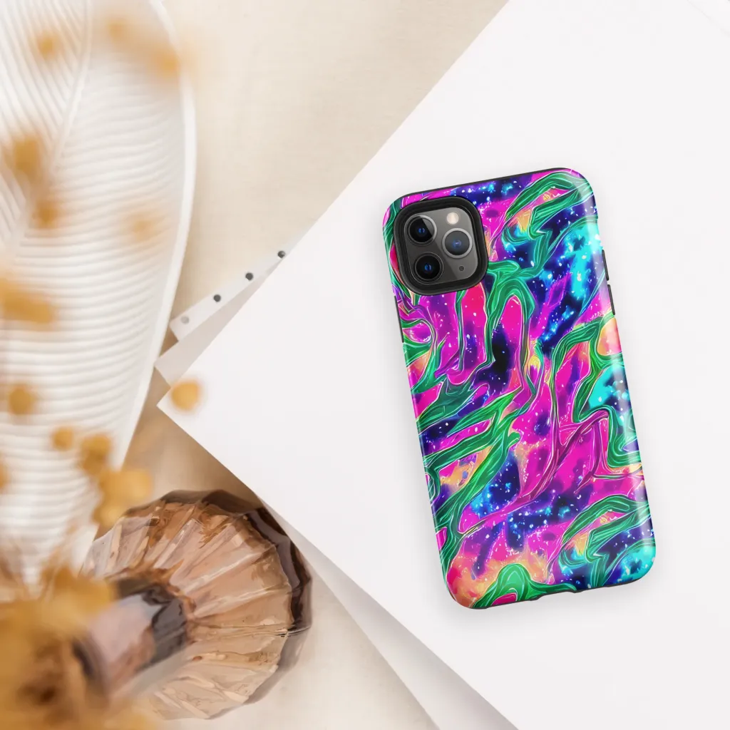 Hypercolor Oasis on Tough Case for iPhone® — Front