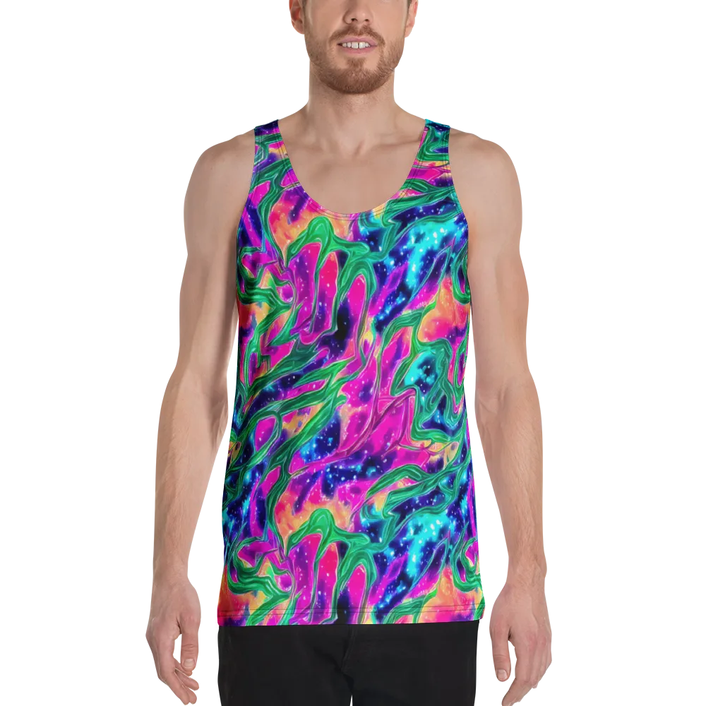 Hypercolor Oasis on Men's Tank Top — Front