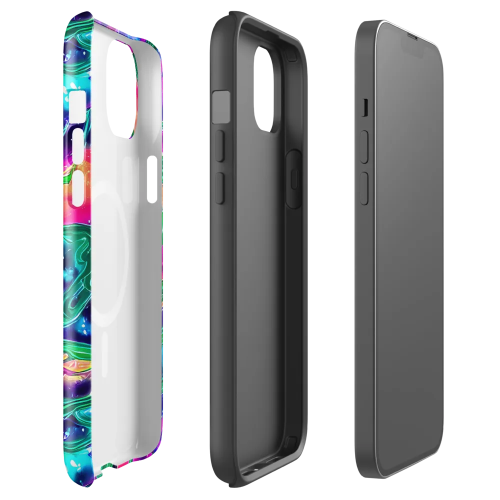 Hypercolor Oasis on MagSafe Tough Case for iPhone® — Front