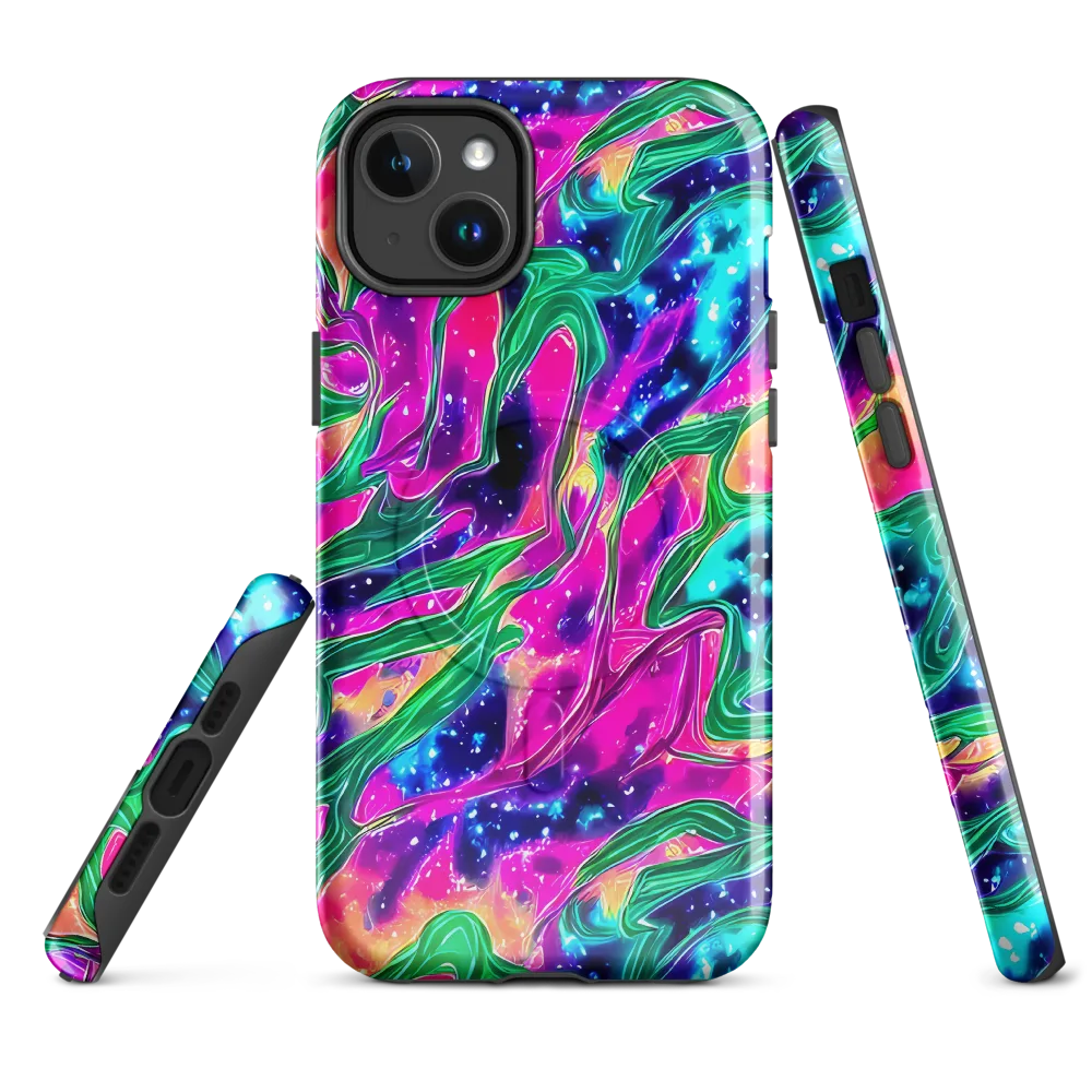 Hypercolor Oasis on MagSafe Tough Case for iPhone® — Front