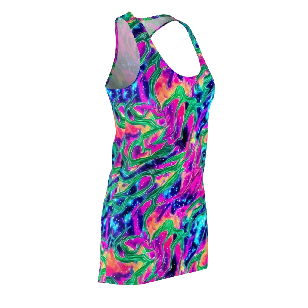 Hypercolor Oasis on Racerback Dress — Front Side