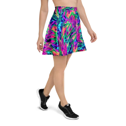 Hypercolor Oasis on a Skater Skirt