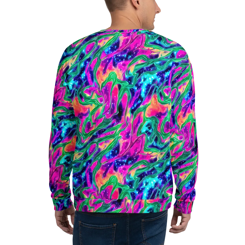 Hypercolor Oasis on Sweatshirt — Back