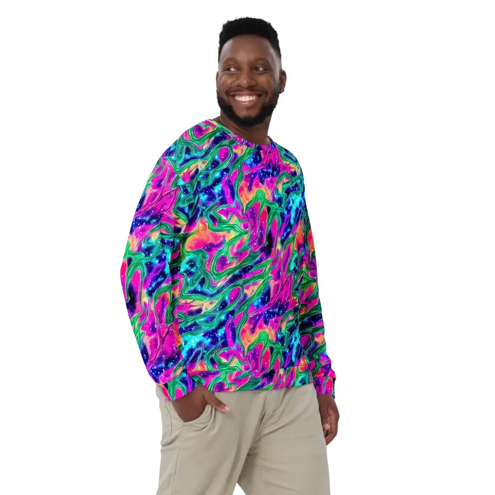 Hypercolor Oasis on Sweatshirt — Front
