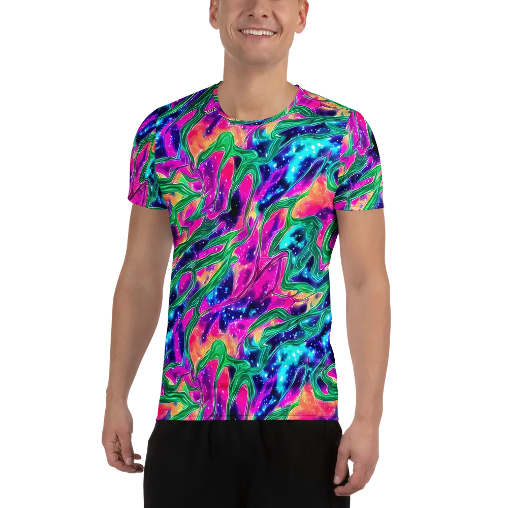 Hypercolor Oasis on Men's Athletic T-Shirt — Front