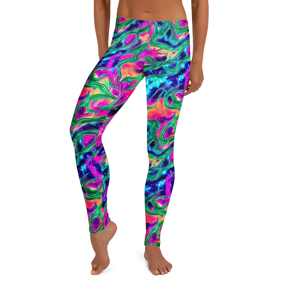 Hypercolor Oasis on Leggings — Front