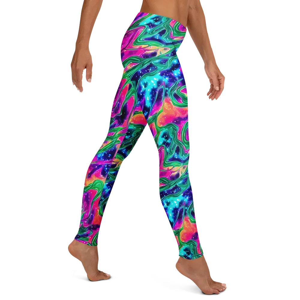 Hypercolor Oasis on Leggings — Right