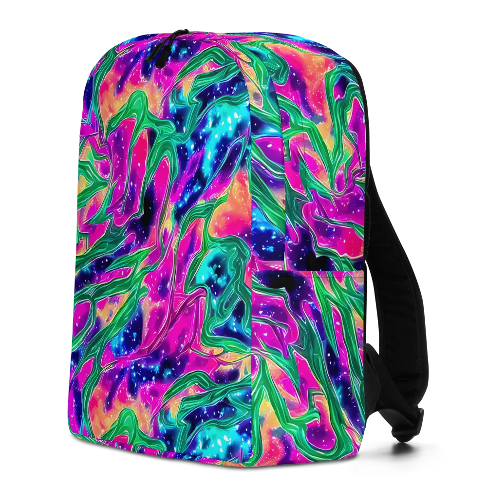 Hypercolor Oasis on Minimalist Backpack — Left